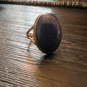 Sterling Lapis Ring size 9.5
